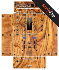 Pioneer DJM-S3 Skin Wood Design 6 Protective Decal StyleFlip Skins