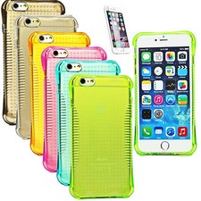 Luxury TPU Transparent Clear Gel Colors Case Cover For iPhone 5 5S 6 6S 6S Plus