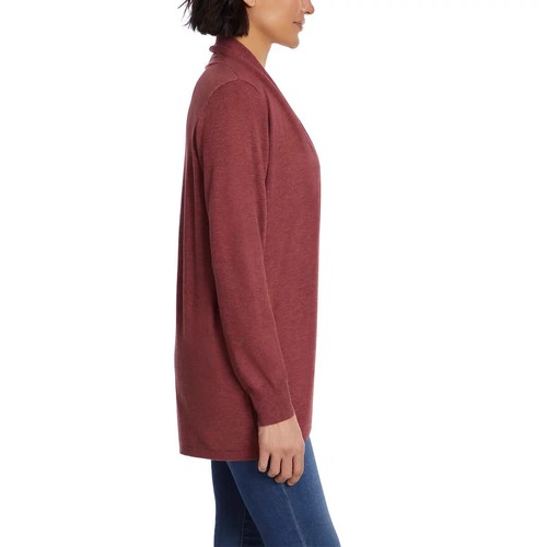 Ella Moss Ladies' Cozy Lightweight Cardigan-RUST/INDIGO/BLACK - Picture 3 of 18