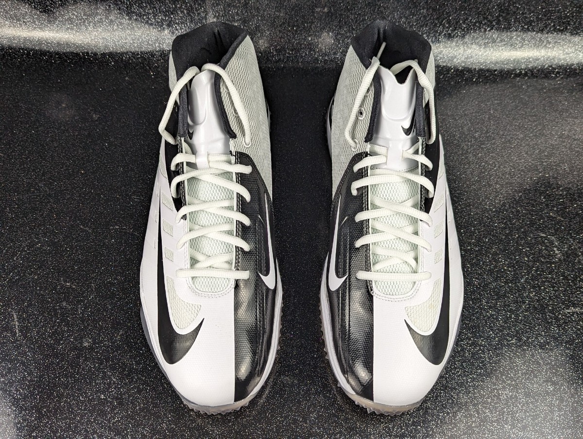 Nike Vapor Pro 3/4 Speed Turf Football White/Black Mens Size 11.5 Cleats Nike Vapor Pro 1 Men main image 3