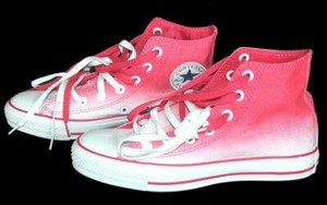 pink ombre converse