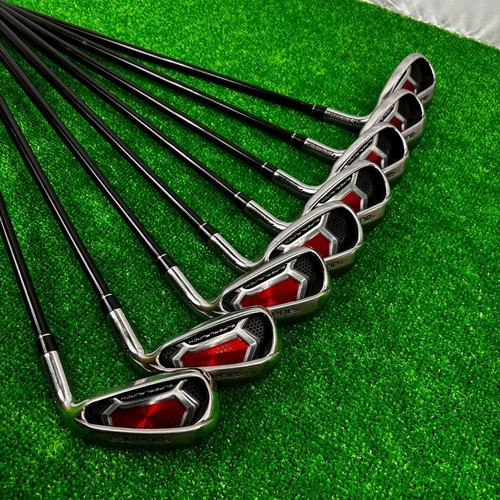 TaylorMade Burner SUPERLAUNCH iron Set 5I-9I.Pw.Aw.Sw 8peace FUBUKI 50 R 【1Day 】 - Picture 2 of 19