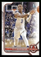 2021/22 Topps Bowman University Basketball - Base - #22  Ty Ty Washington