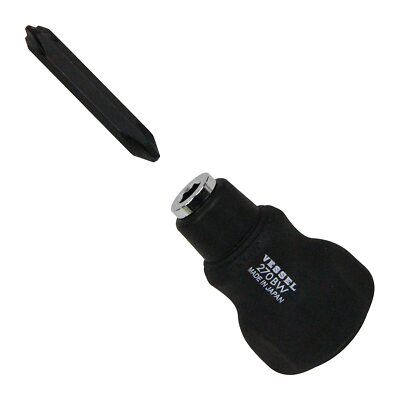 Combi Plus Stubby Screwdriver No.270BW-123 Japan Import Professional Tool