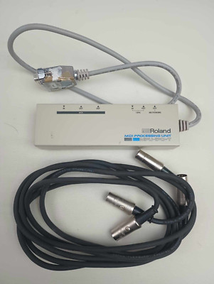 Roland Midi processing unit MPU-IPC-T W/ 2 MIDI cables