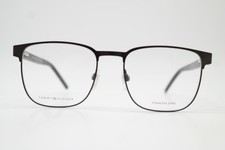Tommy Hilfiger TH 1943 Black Silver Brown Oval Glasses Frame New
