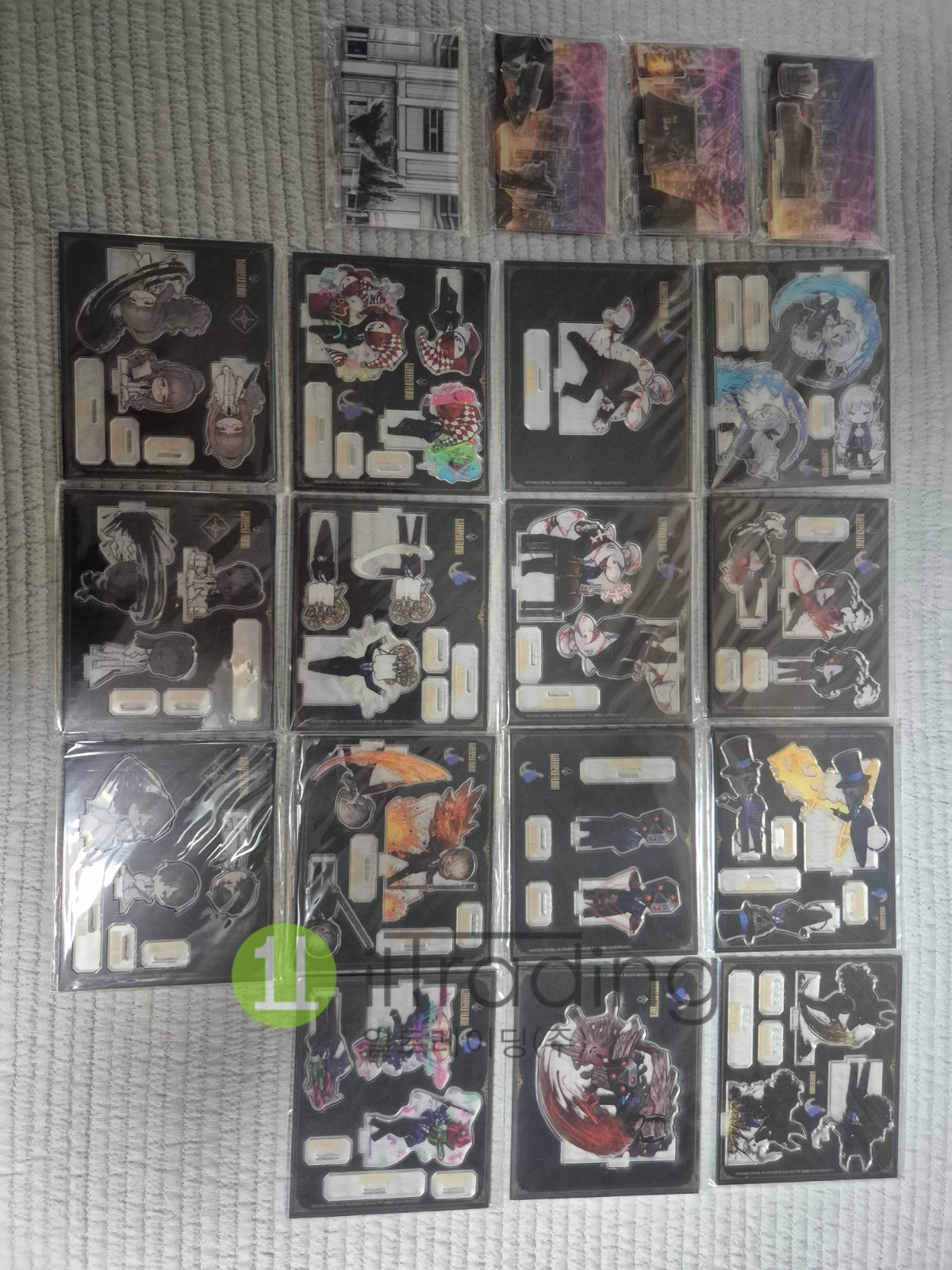 2025 Project Moon Library of Ruina Reverberation Ensemble Acrylic Complete Set