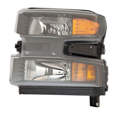 GM2502491 New Replacement Driver Side Halogen Headlight Assembly CAPA