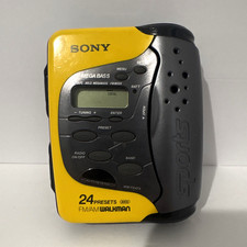 Sony WM-FS473 Walkman Sports AM/FM Cassette Player Auto Reverse Mega Bass