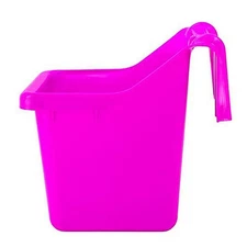 Fortiflex Hook Over Fence Feeder 16 Qt Hot Pink