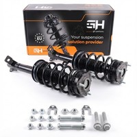 2X Komplett StoßDäMpfer Federbein Satz Vorne FüR Ford Fusion JU 1.4 1.6 02-04