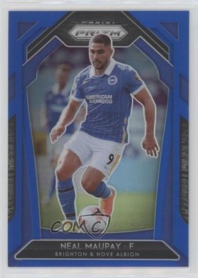2020-21 Panini Prizm Premier League Blue Prizm 90/199 Neal Maupay #179 11j0
