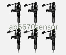 6pcs Diesel Fuel Injector 095000-5283 23670-E0290 For Hino J08E Engine