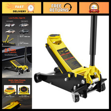 3 Ton Low Profile Heavy-duty Steel Racing Floor Jack Dual Pistons Quick Lift 3