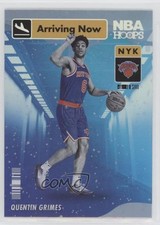 2021-22 Panini NBA Hoops Arriving Now Holo Winter Quentin Grimes #13 0t2