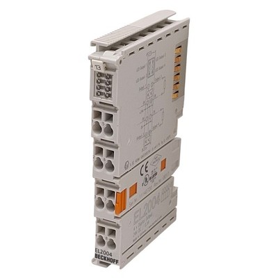 Beckhoff EL2004 EtherCAT Terminal, 4-Channel Digital Output, 24VDC 0.5A