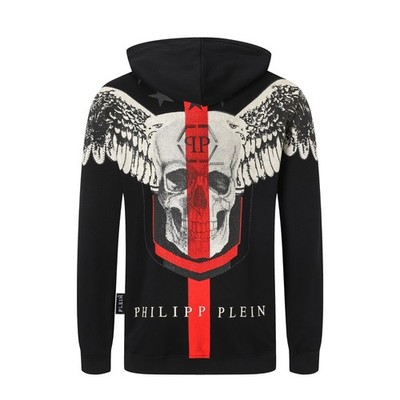 PHILIPP PLEIN COLLEGE BOMBER LEATHER SLEEVES TATTOO PATCHES  / NEU /GOOD