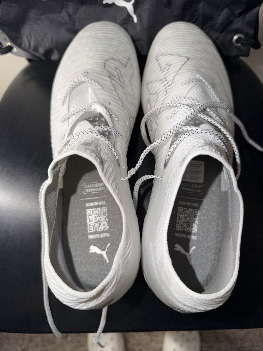 Puma Future 8 Ultimate FG Soccer Cleats Shoes White 108138  display picture 1