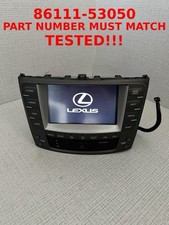 86111-53050 Navi Radio Gps Stereo Unit Screen Lexus Is250 Is350 2006-2009 Oem 86111-53050 Navi Radio Gps Stereo Unit Screen Lexus Is250 Is350 2006-2009 Oem