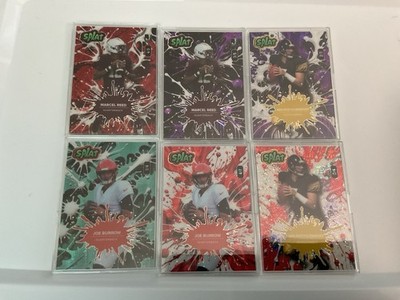 2025 WILD CARD QB LOT BIG BEN 2/3 ,2/4 Joe Burrow 1/4,4/7 ,MARCEL REED 3/5 4/5