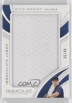 2019 Panini Immaculate Jumbos 35/49 Kyle Wright #IJ-KW Rookie RC wj2