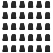 Sink Rack Rubber Feet Kitchen Grille Replacement Foot Protector White 30 PCS