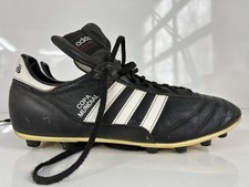 Adidas Copa Mundial Leather Soccer Cleats Black Made In Germany 015110 Size 9.5