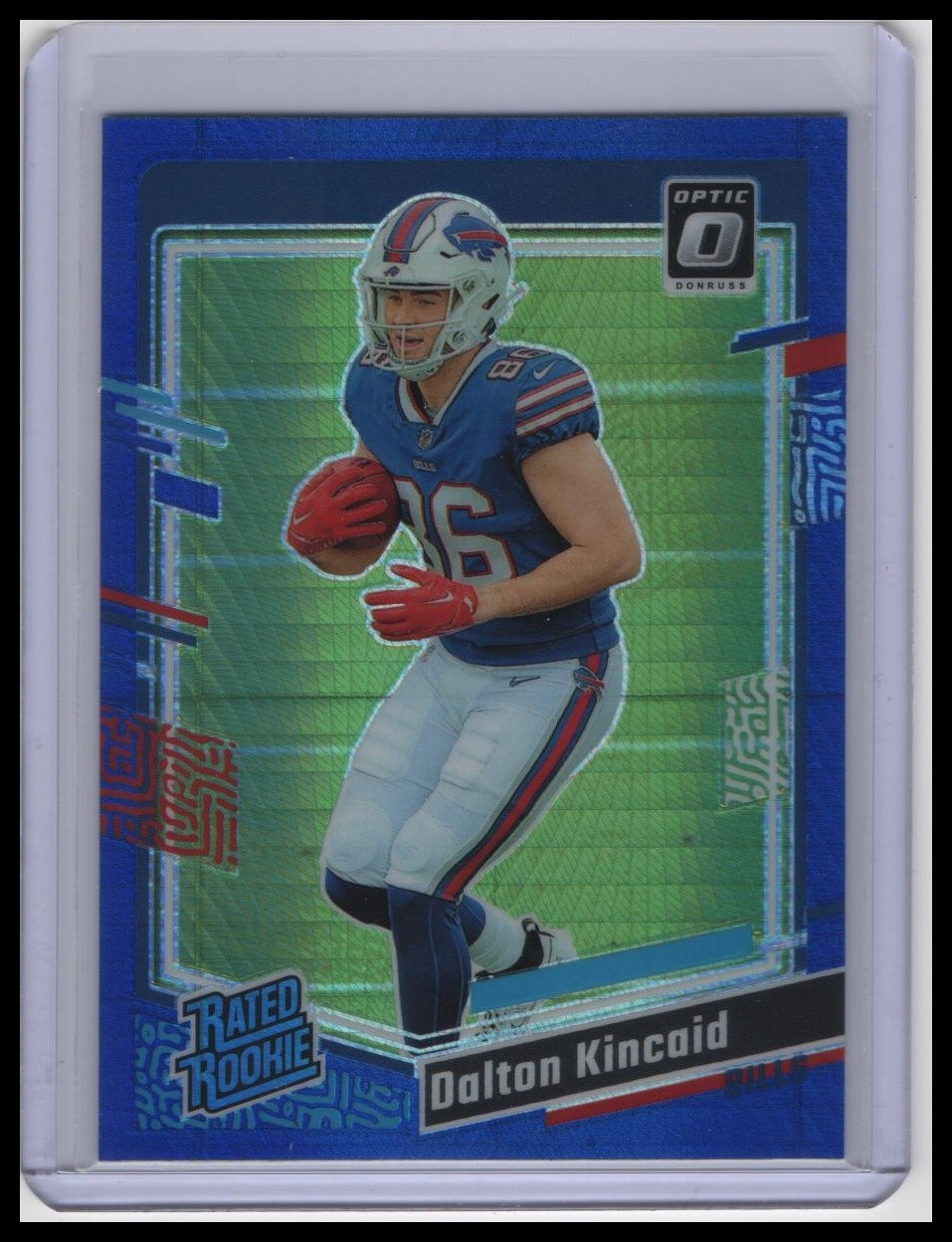 2023 Donruss Optic #211 Dalton Kincaid Blue #/199