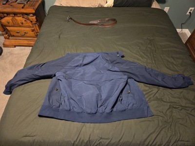 Baracuta Men's Blue Harrington Jacket Size 40 thermore winter G9 jacket