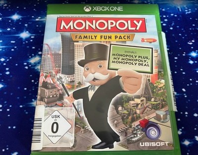 Monopoly Family Fun Pack(Microsoft Xbox One),gebraucht, top Zustand