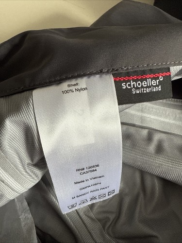 J Lindeberg Herren Sand Regenhose GMPA10974-W015 GRAU 32x32 NEU Neu mit Etikett - Bild 8 von 9