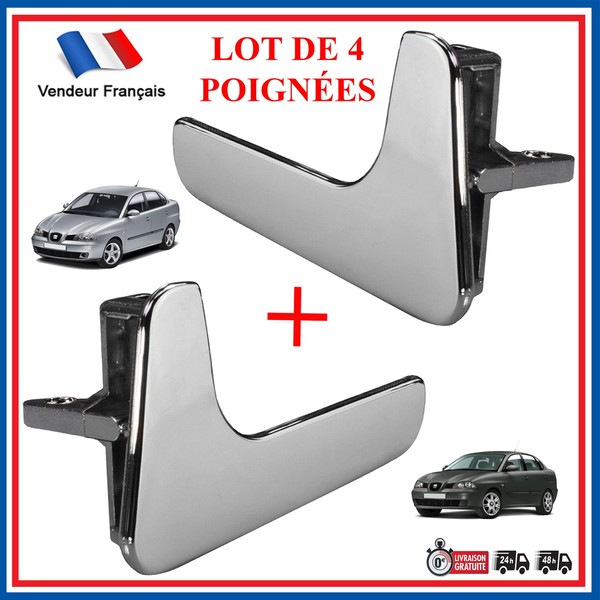 Innengriff Links Und Rechts FüR Seat Ibiza Cordoba 6L4839113 6L4839114-image