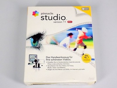 Pinnacle Studio 11 Standard HD-Videobearbeitungssoftware inkl. DVD-Authoring