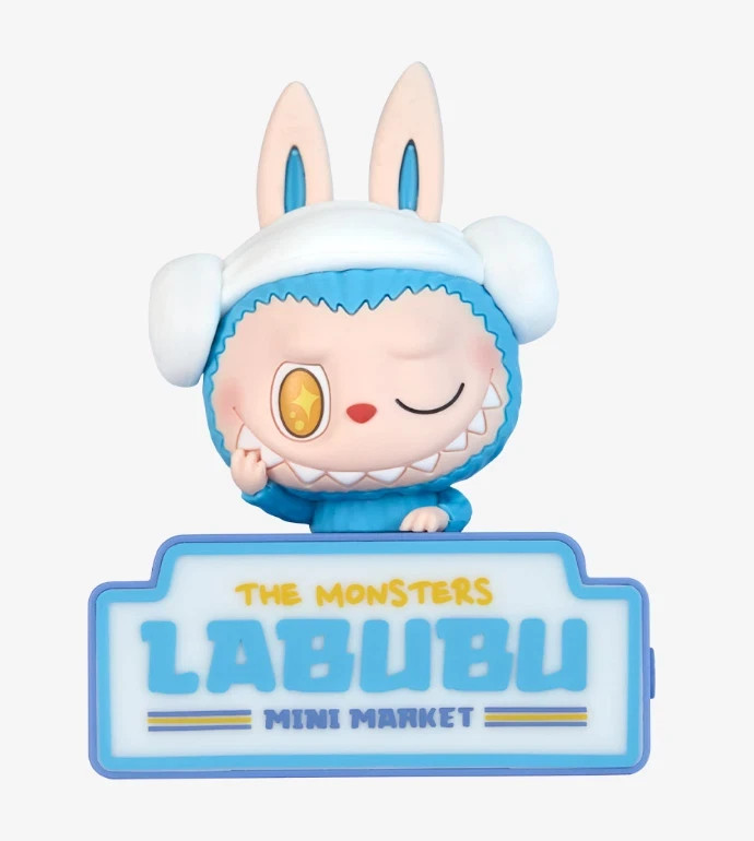 POP MART THE MONSTERS LABUBU Wacky Mart Series Fridge Magnet Blind