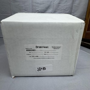 BriskHeat BriskONE1 Temperature Controller 120V Single Zone Type J T/C Made USA