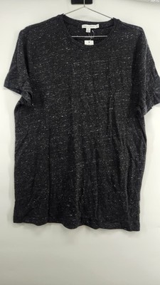 Threads 4 Thought Men's Medium Black Geometric Print Short Sleeve T-Shirt NWT