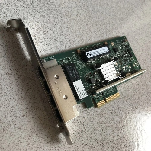 HP 331T PCIE 649871-001 ETHERNET 1GB 4-PORT ADAPTER 647592-001 - 第 4/4 張圖片