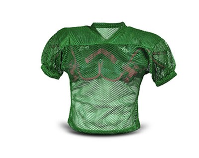 All Star FBJ2A Adult Bullauge Mesh w/Double PM Yok 3XL Kelly