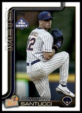 2025 Topps Pro Debut #PD-150 Jonathan Santucci St. Lucie Mets NM+