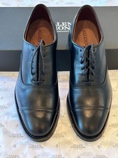 ALLEN EDMONDS PARK AVENUE Cap-toe Oxford Dress Shoe/Dainite Sole NIB Black 7.5E