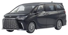 Kyosho 1/43 LEXUS LM 500h (Graphite Black Glass Flake 4 Seats Black)