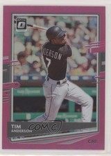 2020 Panini Donruss Optic Retail Pink Prizm Tim Anderson #195 0t2