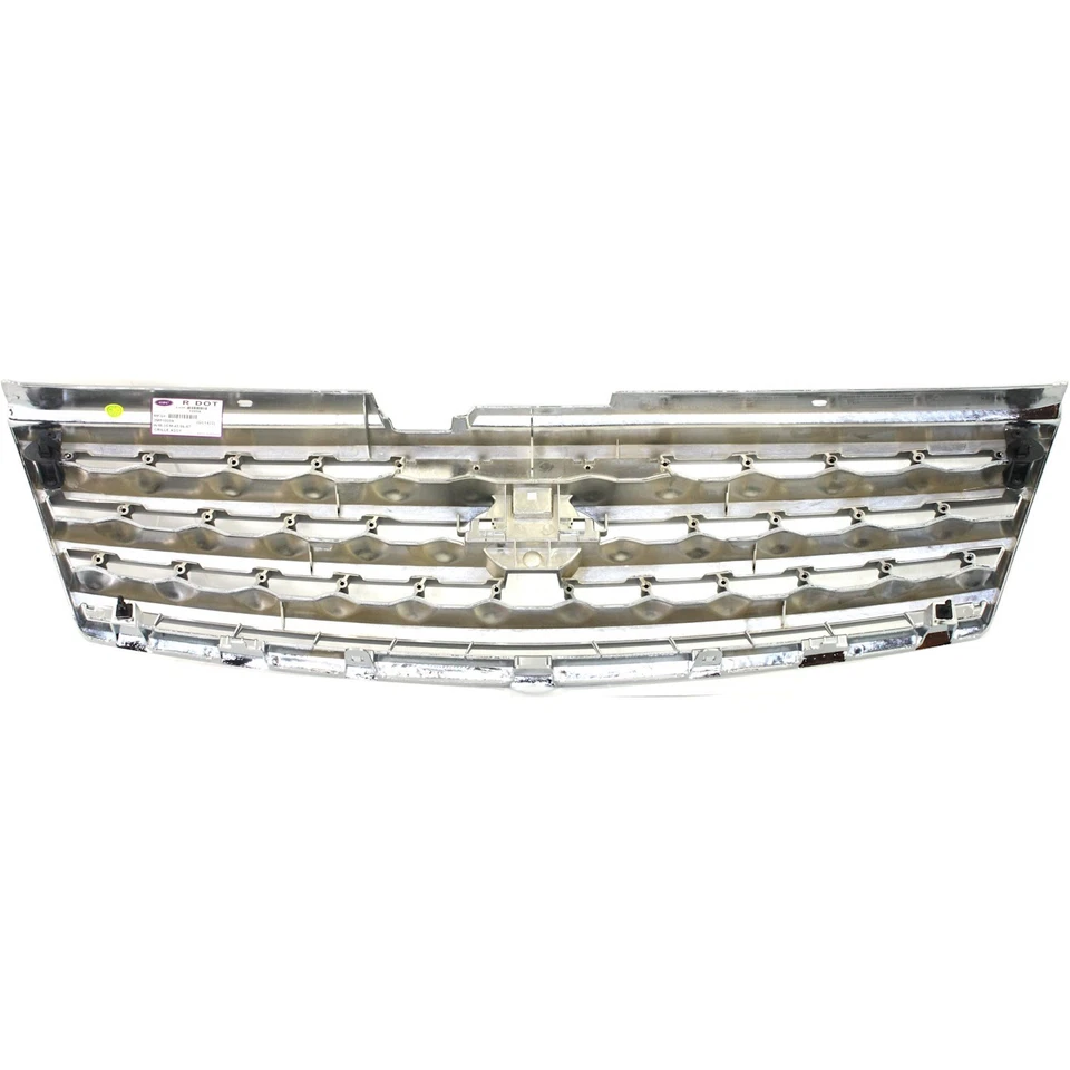 Grille For 2006-2007 Infiniti M35 M45 Chrome Plastic - Image 4 of 4