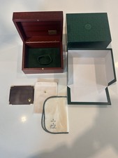 Rolex Genuine Watch Box 81.00.09 With Outer Box, Cloth, Card Holder