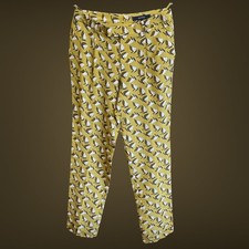 Gucci RESORT 2014 Silk NEW Pants Size 40 S