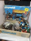 Vintage Playmobil 1704 Cavalry Super Deluxe Set Box W/ Many Extra Parts Sets