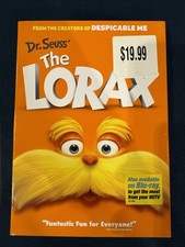 Dr. Seuss' The Lorax DVD Slipcover New Sealed