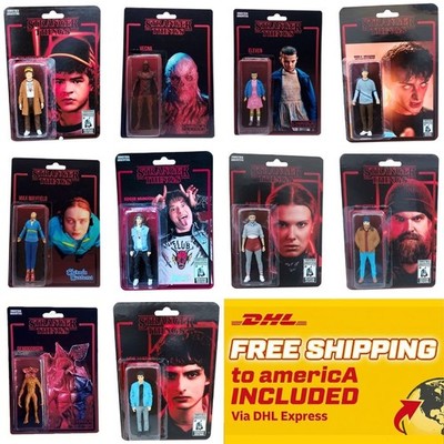 Set of 10 STRANGER THINGS Inspired-Figures Jim, Max, Eleven, Dustin, Will, Eddie