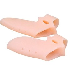 1 Pair Silicone Gel Bunion Toe Corrector Orthotics Straightener Separator Pain