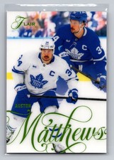 Auston Matthews 2025-26 Upper Deck Flair Hockey Green Forecheck /349 🇺🇸 #121